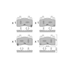 GT2i Club Front brake pads for ALFA ROMEO Tonale (965_) 2.0 268cv 2022-03-01-
