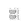 Plaquettes de frein GT2i Club Avant pour MERCEDES BENZ GLC I (X253) 350 e 4-matic (253.954) 320cv 2015-06-01-