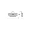 Pastiglie freno anteriori GT2i Club per FIAT Cinquecento (170_) 2.0 D3 150cv 1991-07-01-1999-07-01