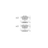 Pastiglie freno posteriori GT2i Club per VOLVO V60 II Cross Country (227) P400 MHEV AWD 400cv 2018-02-01-
