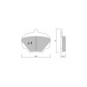Pastiglie freno posteriori GT2i Club per LAND ROVER Defender I Cabrio (L316) 4.0 V8 4x4 185cv 1990-08-01-2016-02-01