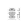Plaquettes de frein GT2i Club Arrière pour MITSUBISHI FTO Coupe (DE_A) 2.0 (DE3A) 200cv 1994-09-01-2001-07-01