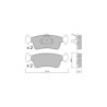GT2i Club Front brake pads for SUZUKI Samurai Close Off-Road (SJ_) 1.3 (SJ 413) 86cv 1984-09-01-2004-12-01