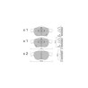 GT2i Club Front brake pads for TOYOTA Avensis I (_T22_) 2.0 (AZT220_) 150cv 1997-09-01-2003-02-01