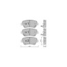 Pastiglie freno anteriori GT2i Club per NISSAN Micra IV (K13)/ March/ March Active 2.0 i 16V 143cv 2010-05-01-