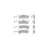 Pastiglie freno posteriori GT2i Club per JEEP Grand Cherokee I (ZJ) 5.2 i 4x4 (ZJ) 215cv 1991-09-01-1999-04-01