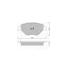 Plaquettes de frein GT2i Club Avant pour RENAULT Megane II Sedan (LM0/1_) 1.6 16V 111cv 2003-08-01-