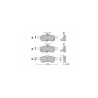 Pastiglie freno posteriori GT2i Club per HONDA Civic IX Tourer (FK) 2.0 i-VTEC Type R (FK2) 310cv 2014-01-01-2016-12-01