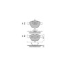GT2i Club Front brake pads for BMW X1 I (E84) sDrive 35 is 340cv 2009-03-01-2015-06-01