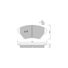 Bremsbeläge GT2i Club Avant für MAZDA MX-5 II (NB) 1.6i 16V, 1.8i 16V 1998-05 - Bremssättel Sumitomo