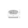 Pastiglie freno anteriori GT2i Club per TOYOTA Prius IV (_W3_) 1.8 Hybrid (ZVW3_) 136cv 2008-06-01-