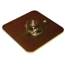 Weld-in Plate to fix Eyebolts 7/16 3mm