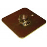 Piastra da Saldare per Fissaggio Golfare 7/16 3mm