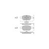 GT2i Club Front brake pads for RENAULT Arkana I (LCM_) 1.3 TCe 160 EDC 158cv 2019-08-01-