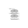GT2i Club Front brake pads for CITROEN C8 (EA_, EB_) 2.2 D Multijet 170cv 2002-07-01-