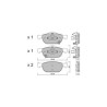Pastiglie freno anteriori GT2i Club per HONDA Accord VIII SW (CW) 2.4 i-VTEC 209cv 2008-07-01-