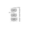 GT2i Club Rear brake pads for ALFA ROMEO Giulia II (952_) 2.9 GTA (952AAM24) 540cv 2015-10-01-