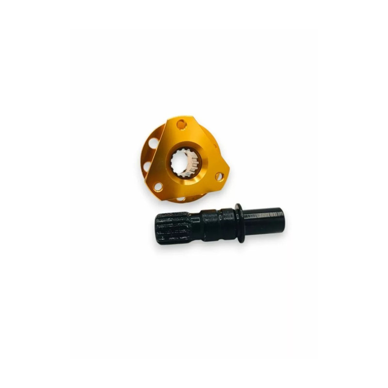 OBP quick-release steering wheel hub, splined, 3 holes - OBP-QRSW-6 - OBP-QRSW-6 - 3666618594644