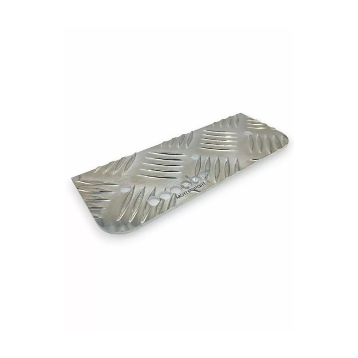 Poggiapiedi pilota OBP in alluminio (200x75 mm) - OBP-A045.SI - OBPA045