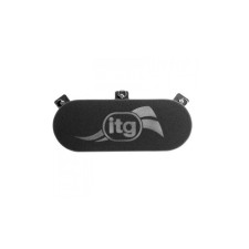 Filtre Megaflow ITG JC40 droit avec cadre noir - Hauteur interne 25mm