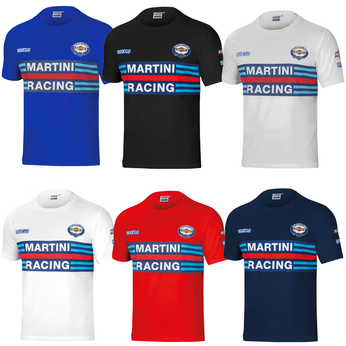 T-shirt Sparco Martini Racing Replica - 01274MR.G.XXL - 01274MRGR5XXL