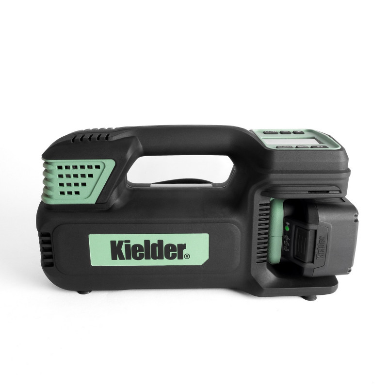 Professionelle Reifenfüllmaschine 18V KIELDER + Ladegerät + 1 Batterie 5.0Ah - KWT-018-01 - KWT-018-01EU - 5060441197085