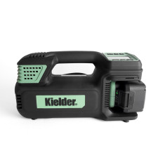 Gonfleur de pneu professionnel 18V KIELDER + chargeur + 1 batterie 5.0Ah