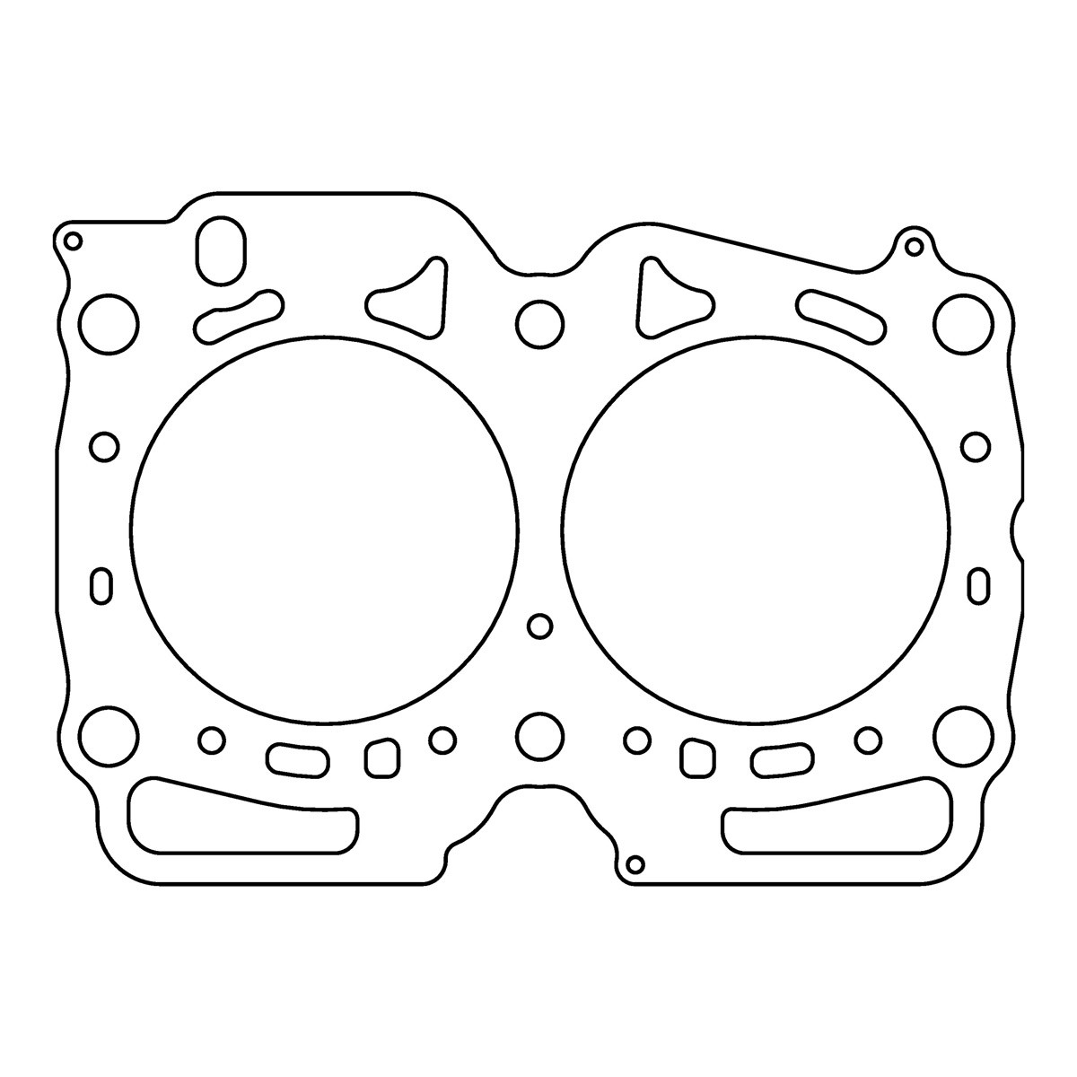 COMETIC - MLS Cylinder head gasket for SUBARU EJ255 08+/EJ257 07- - COM-C4574.0,91 - C4574-036