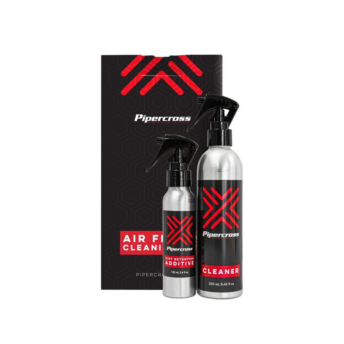 PIPERCROSS - Aerosol-Kit Retentionsöl 100mL und Filterreiniger 100mL - PC-C9000 - C9000 - 3661768593301