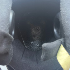 Helm WRC DES Carbon Hans Rally SA15 XL mit Defekt