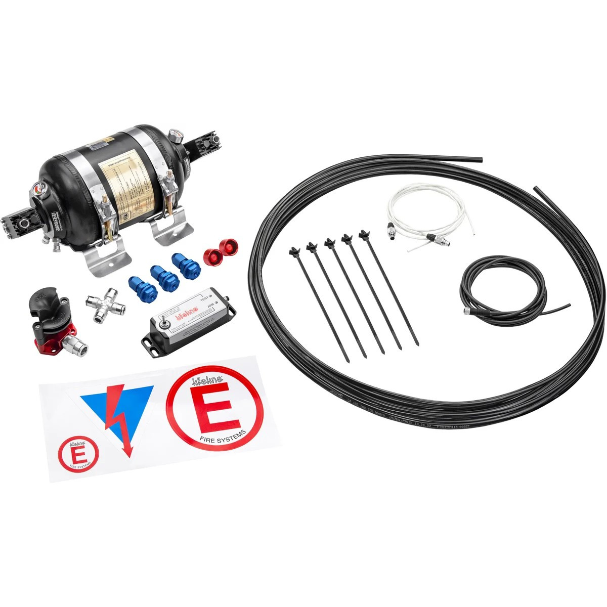Estintore LIFELINE Zero 275L FIA EX.033.23 CLASSE V-E75 & E85 - LIF-105-001-028 - 105-001-028 - 3666618602516