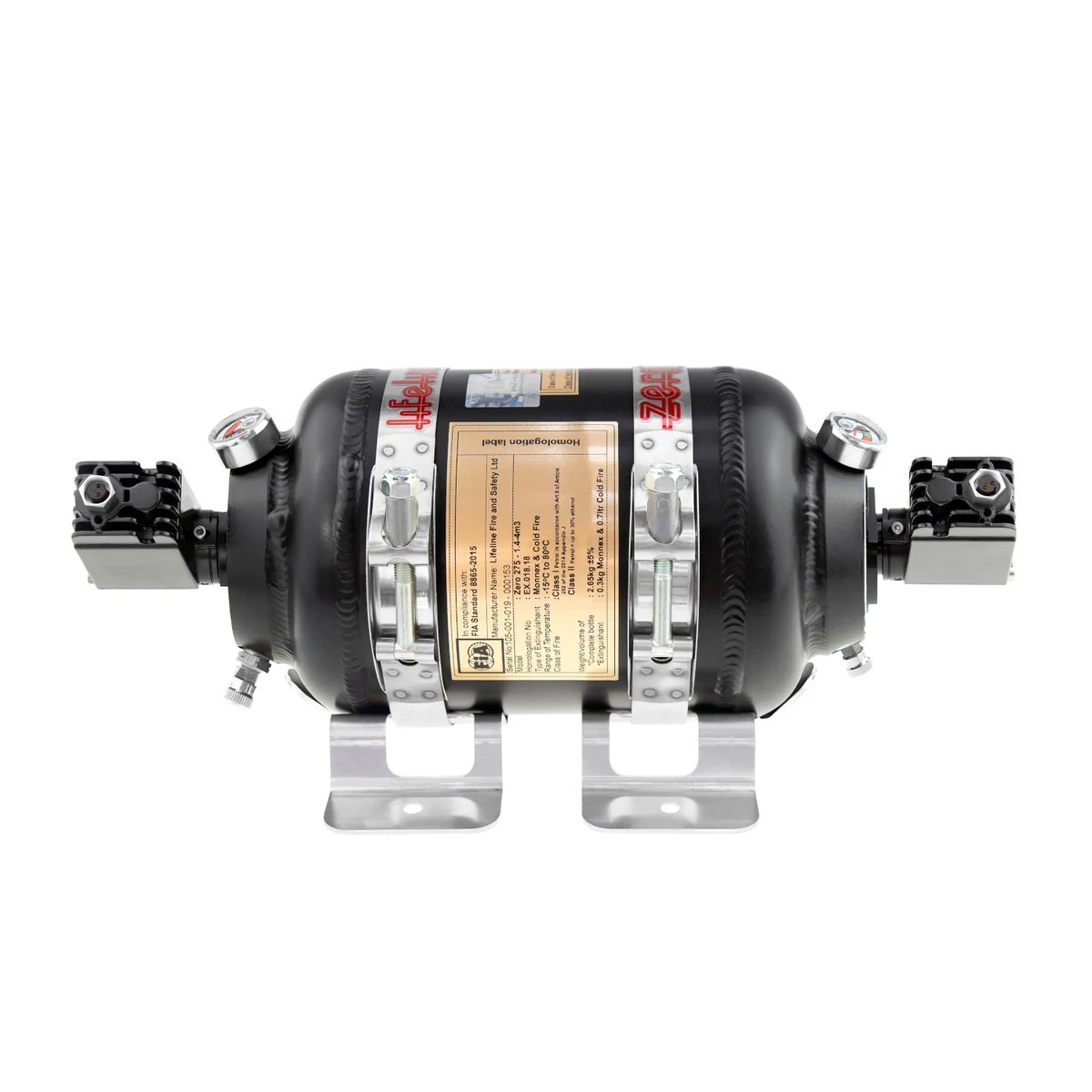 Extincteur LIFELINE Zero 275L FIA EX.033.23 CLASS V-E75 & E85 - LIF-105-001-028 - 105-001-028 - 3666618602516