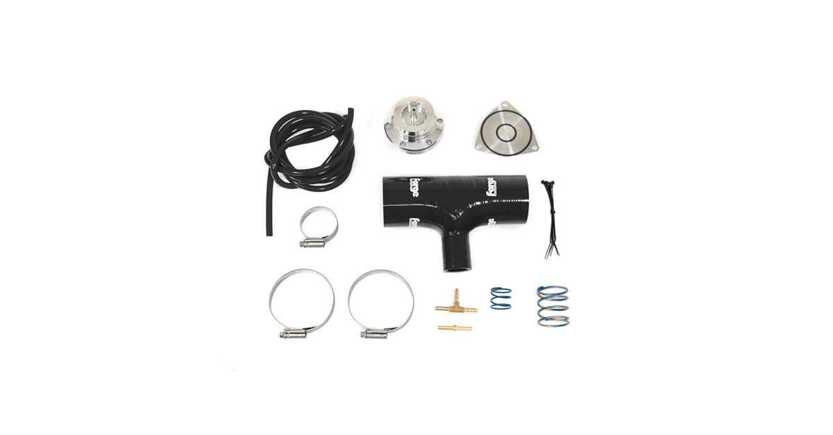 Turbo / Dump Valve + Kit Montage Forge Renault Megane RS2.0 16STurbo 225 CV Noir