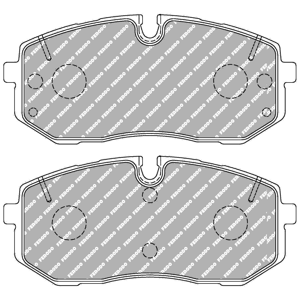 Plaquettes de frein avant Ferodo DS2500 Hyundai I20 III (BC3, BI3) 1.6 TGDI N - F-CP5508H - FCP5508H - 3666618503189