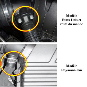 Durite vanne de dérivation Forge Audi RS3 / RSQ3 / TTRS / Cupra Formentor