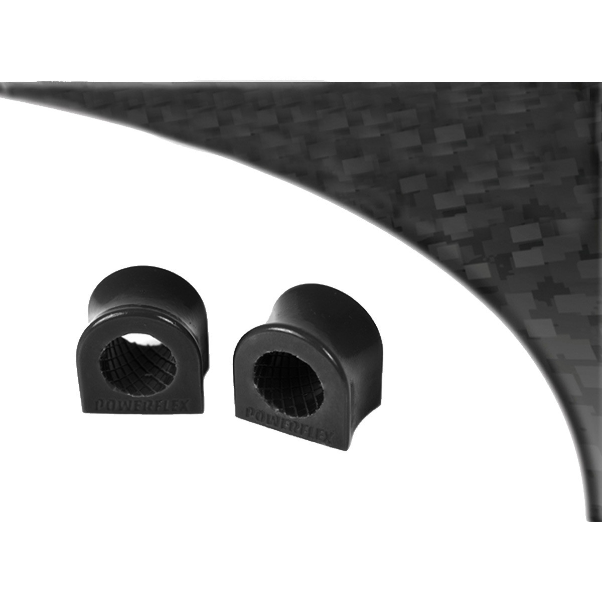 Silent-Bloc Powerflex Black Series Extérieur Barre Anti-Roulis 19mm Citroen AX Mk1 & 2 (1986-1998) - PF-F5010419-2N - PFF50-104-19BLK - 5055676531537