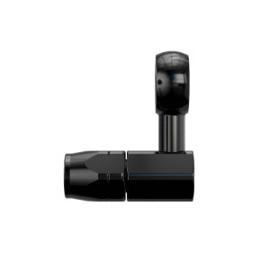 Banjo 90° Goodridge femelle 9/16x18 pour carburateur Weber Noir