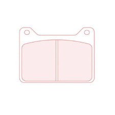 CL Brakes (Carbone Lorraine) RC6 brake pads for Willwood Powerlite caliper