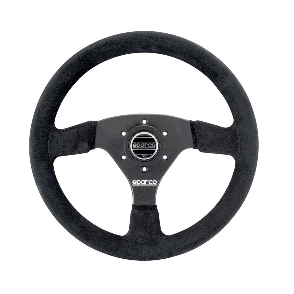 Volante Sparco R323 Pelle Scamosciata  Nero - 015R323PSNR - 015R323PSNR - 8033280067458