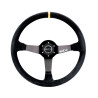 Sparco R368 Steering Wheel Black Suede