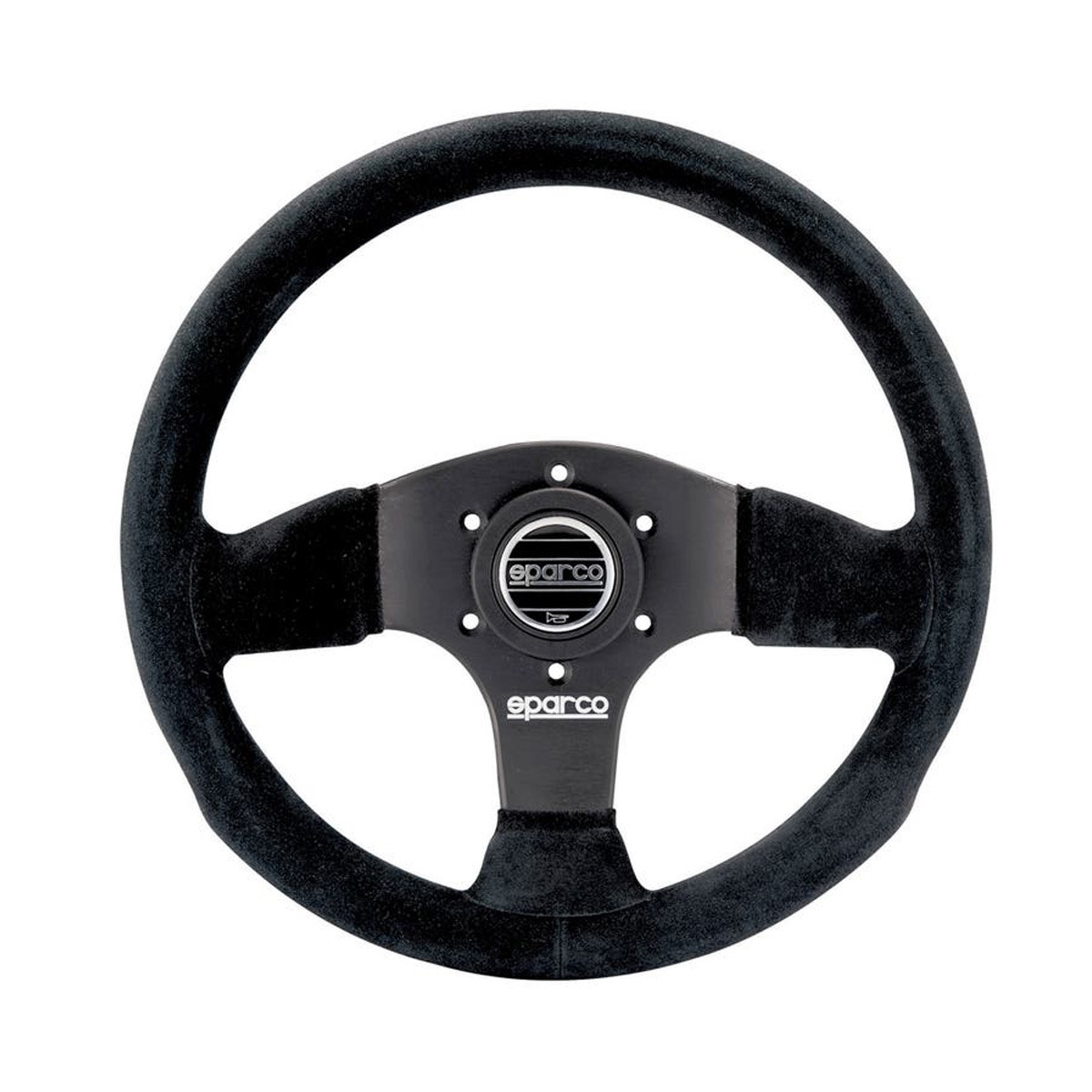 Volante Sparco P300 Pelle Scamosciata Nero - 015P300SN - 015P300SN