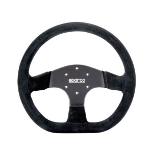 Volant Sparco R353 Peau retournée Noir