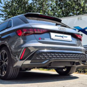 Inoxcar exhaust terminal without silencer for Audi A3 (GY) 35TFSI Mild Hybrid 1.5 (150hp) 2024