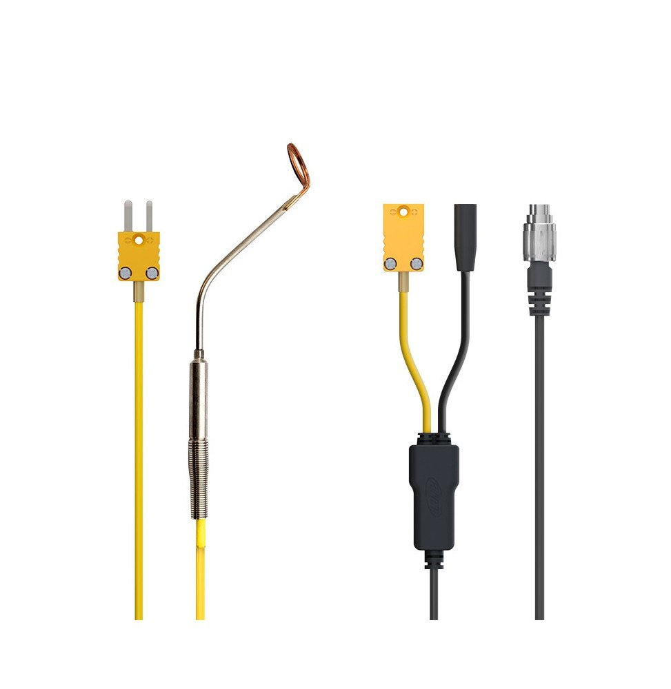 Mychron 6 2T cronometro . GPS AIM (termistore con raccordamento 1 termocoppia) - AIM-MY62T-1TC.T12 - MY62T-EGT-T12