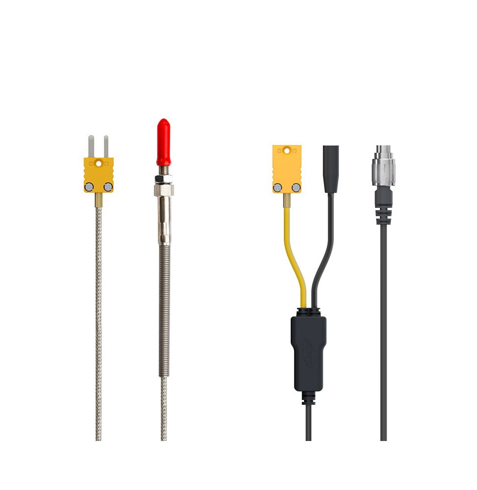 Mychron 6 2T global positioning system timer (temperature pick-up with 1 thermocouple connection) - AIM-MY62T-1TC.T12 - MY62T-EGT-T12