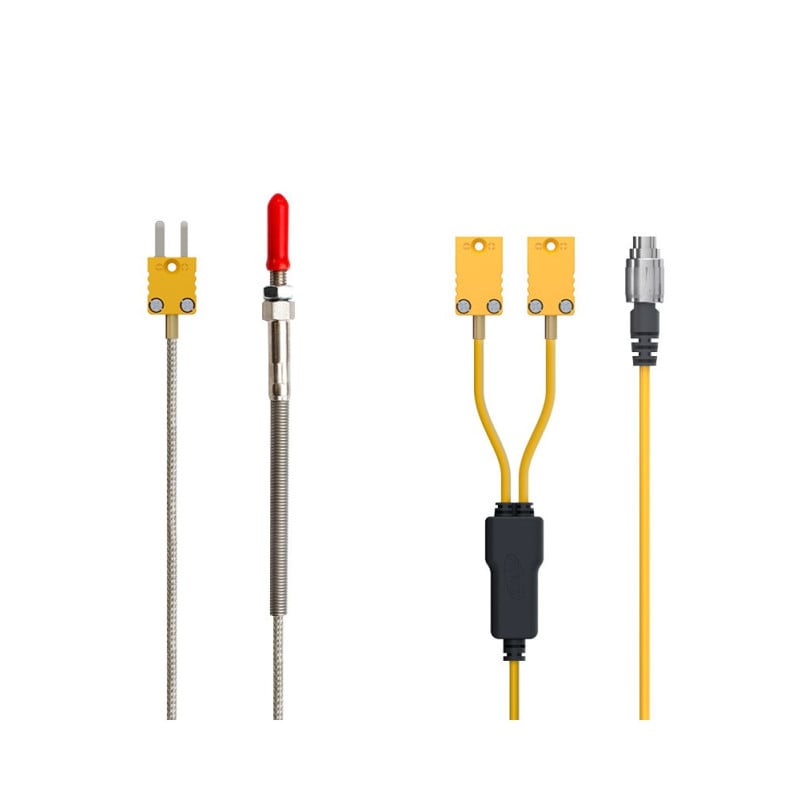 Mychron 6 2T chronomètre GPS AIM (sonde température avec connectique 2 Thermocouple) - AIM-MY62T-2TC.T12 - MY62T-TC-EGT-T12