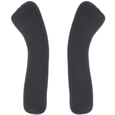 Schulterpolster für Hans IV 20° schwarz (Paar)