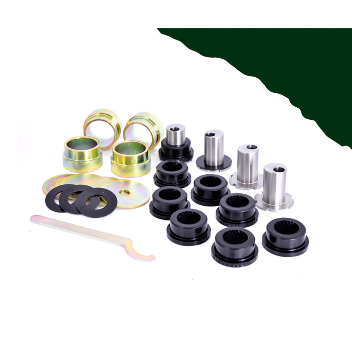 Silent bloc Powerflex Heritage Unteres vorderes Dreieck, Einstellbarer Radsturz Renault 19 inkl. 16v (1988-1996) - PF-F60301G-4H - PFF60-301GH - 5055676566348
