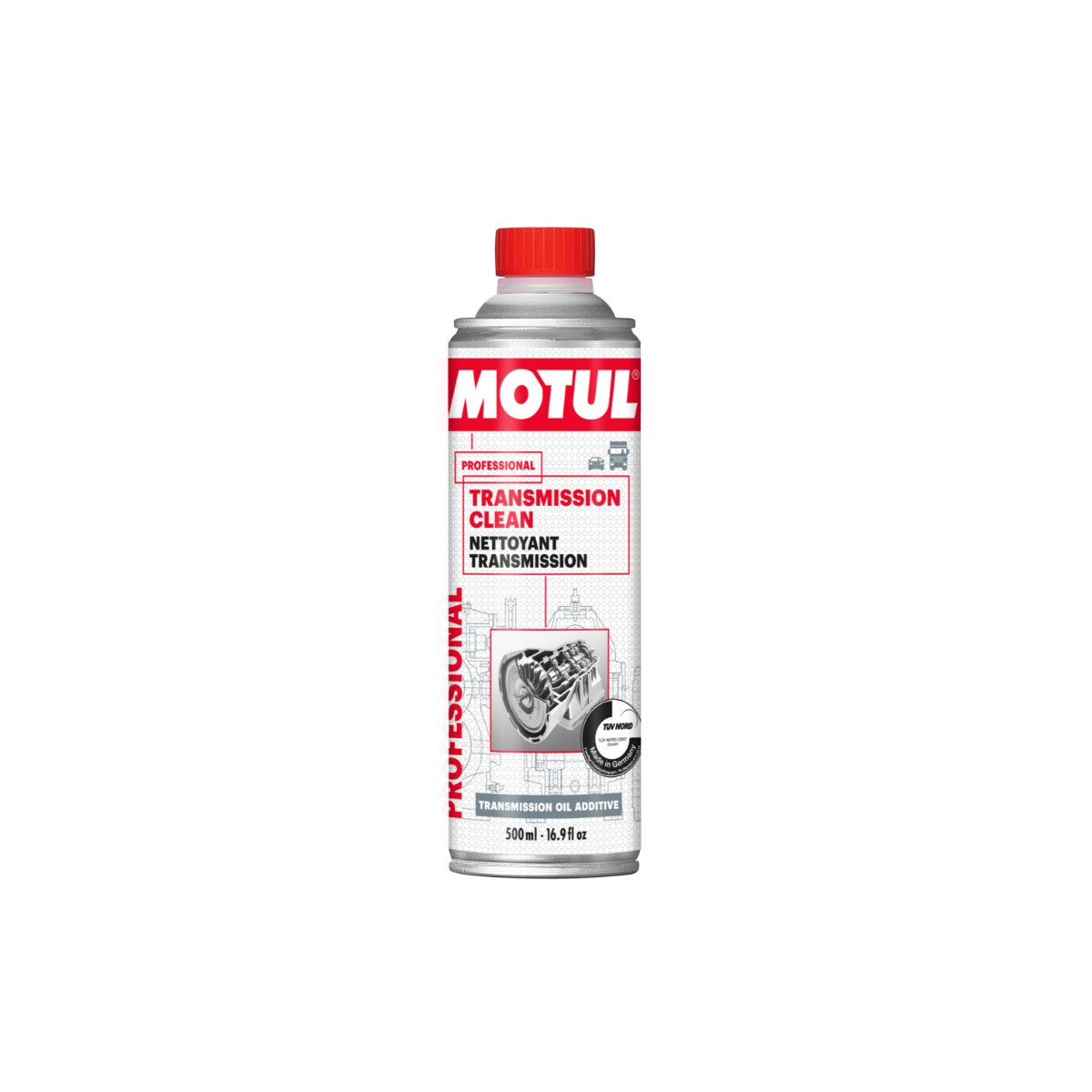 Motul gearbox cleaner 500ml - MOT-TRANS-CLEAN - 114319 - 3374650261829