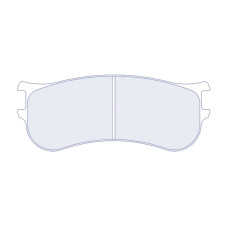 CL Brakes (Carbone Lorraine) RC8R brake pads Renault Clio 5 Rally